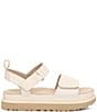 Color:Jasmine - Image 2 - Goldenstar Leather Thick Strap Chunky Sandals