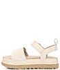 Color:Jasmine - Image 4 - Goldenstar Leather Thick Strap Chunky Sandals