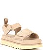 UGG Goldenstar Suede Family Matching Platform Sandals - Image 1