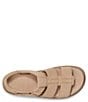 Color:Driftwood - Image 5 - Goldenstar Suede Strap Platform Sandals