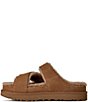 UGG Greenport Suede Cross Strap Platform Slide Sandals - Image 3