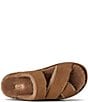 UGG Greenport Suede Cross Strap Platform Slide Sandals - Image 4