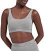 UGG Gwendolynn Scoop Neck Full Coverage Bralette, Color:Grey Heather - Image 1