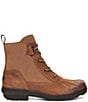 Color:Chestnut Leather - Image 2 - Hapsburg Duck Waterproof Nubuck Leather And Suede Duck Booties