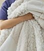 UGG Harlan Textured Patchwork Design Throw Blanket - Image 4