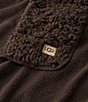 UGG Harlan Textured Patchwork Design Throw Blanket - Image 3