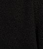 UGG UGG® Hughes Long Sleeve Cozy Knit Lounge Pullover, Color:Black - Image 4