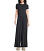 UGG Imogen Ribbed Knit Wide Leg Oversized Lounge Pants - Image 3