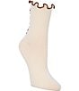UGG Karsyn Lettuce Edge Quarter Socks - Image 3
