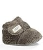 Color:Charcoal - Image 2 - Kids' Bixbee Crib Shoe And Lovey Blanket Washable Gift Set (Infant)