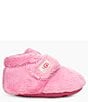 Color:Bubblegum - Image 2 - UGG® Kids' Bixbee Washable Slip-On Crib Shoes (Infant)