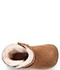 Color:Chestnut - Image 5 - Kids' Keelan Suede Boot Crib Shoes (Infant)