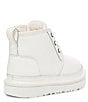 Color:White - Image 3 - Kids' Neumel II Leather Booties (Toddler)