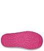 Color:Raspberry Multi - Image 6 - Kids' Tazz Suede Platform Slippers (Youth)