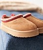 UGG Kids' Tazz Suede Platform Slippers (Youth), Chestnut - Image 7
