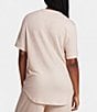 Color:Oatmeal Heather - Image 2 - Kline Peached Knit Nightshirt