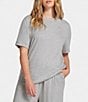 Color:Grey Heather - Image 1 - Kline Peached Knit Nightshirt