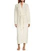 Color:Cream - Image 1 - UGG® Lenny Cozy Sweater Knit Robe II