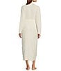 Color:Cream - Image 2 - UGG® Lenny Cozy Sweater Knit Robe II