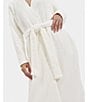 Color:Cream - Image 4 - UGG® Lenny Cozy Sweater Knit Robe II