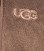 Color:Allspice - Image 4 - UGG® Long Sleeve Giles Faux-Shearling Hoodie