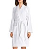 Color:White - Image 1 - UGG® Lorie Terry Cozy Wrap Robe