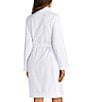 Color:White - Image 2 - UGG® Lorie Terry Cozy Wrap Robe