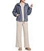 UGG Mariella UGGFluff Long Sleeve Zip-Front Fleece Hoodie - Image 3