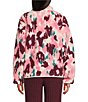 UGG® Marlene Splatter Plush Fleece Long Sleeve Zip-Front Jacket - Image 3