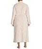 UGG UGG® Marlow Long Sleeve Double Fleece Long Wrap Cozy Robe, Color:Moon - Image 2