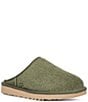 Color:Deep Shade - Image 1 - Men's Classic Shaggy Suede Slip-Ons