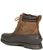 Color:Chestnut - Image 3 - Men's Gatson Waterproof Leather Lace-Up Cold Weather Boots