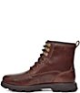 Color:Chestnut - Image 4 - Men's Kirkson Waterproof Leather Lace-Up Cold Weather Boots