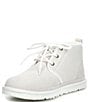 Color:White - Image 4 - UGG® Men's Neumel Classic Fur Lined Suede Lace-Up Chukka Boots