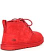 Color:Samba Red - Image 2 - UGG® Men's Neumel Classic Fur Lined Suede Lace-Up Chukka Boots