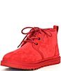 Color:Samba Red - Image 4 - UGG® Men's Neumel Classic Fur Lined Suede Lace-Up Chukka Boots