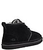 Color:Black - Image 3 - Men's Neumel Classic Fur Lined Suede Lace-Up Chukka Boots