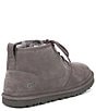 Color:Charcoal - Image 2 - UGG® Men's Neumel Classic Fur Lined Suede Lace-Up Chukka Boots