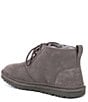 Color:Charcoal - Image 3 - UGG® Men's Neumel Classic Fur Lined Suede Lace-Up Chukka Boots