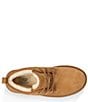 Color:Chestnut - Image 4 - UGG® Men's Neumel Classic Fur Lined Suede Lace-Up Chukka Boots
