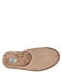 Color:Sand - Image 5 - Men's Scuff Suede Slippers