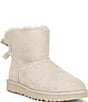 UGG Mini Bailey Bow II Water Resistant Booties - Image 1