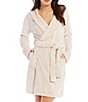 Color:Moonbeam - Image 1 - UGG® Miranda Hooded Long Sleeve Fleece Cozy Robe