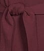 UGG Myra Lightweight Knit Bracelet Sleeve Shawl Collar Long Robe, Color:Wild Grape - Image 5
