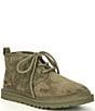 Color:Burnt Olive - Image 1 - Women's Neumel Suede Lace-Up Chukka Boots