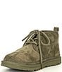 Color:Burnt Olive - Image 4 - Women's Neumel Suede Lace-Up Chukka Boots