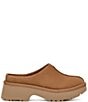 Color:Chestnut - Image 2 - New Heights Suede Clogs