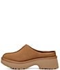 Color:Chestnut - Image 4 - New Heights Suede Clogs