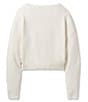 UGG Novalie Cozy Knit Long Sleeve Boat Neck Coordinating Slouchy Pullover - Image 4