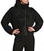 UGG Plush Fleece Stand Collar Long Sleeve Jacket - Image 1